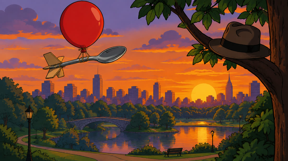 Flat illustration of two cartoon chipmunks in detective outfits with a magnifying glass