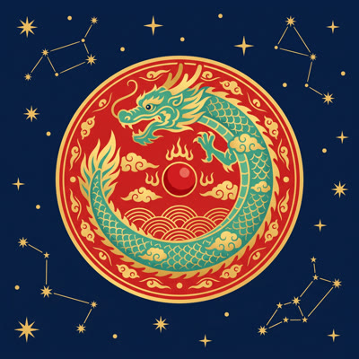 Year of the Dragon emblem
