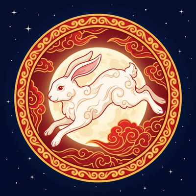 Year of the Rabbit emblem