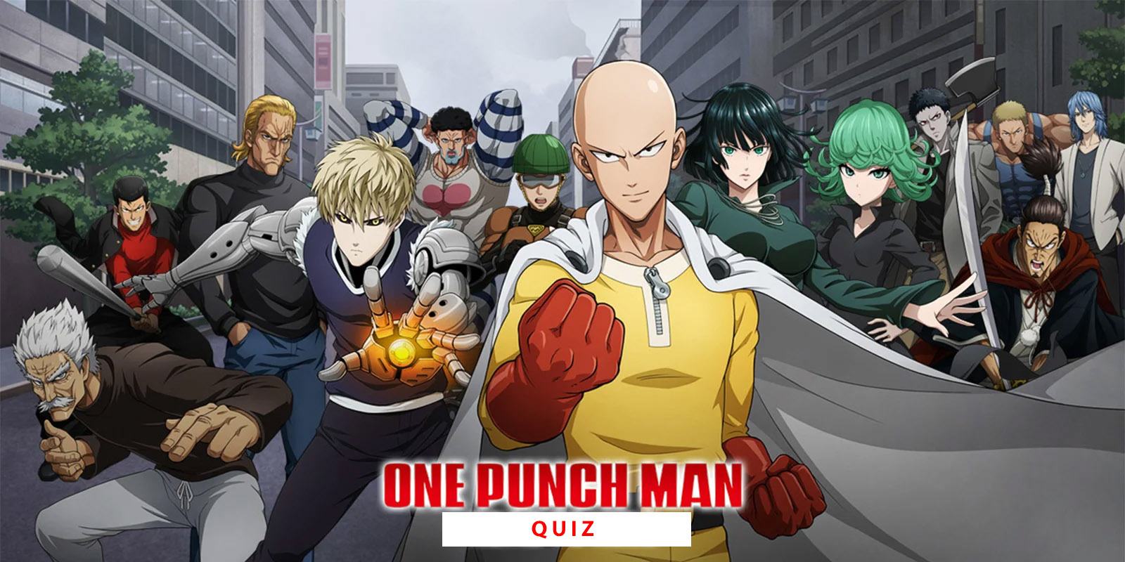 one punch man quiz